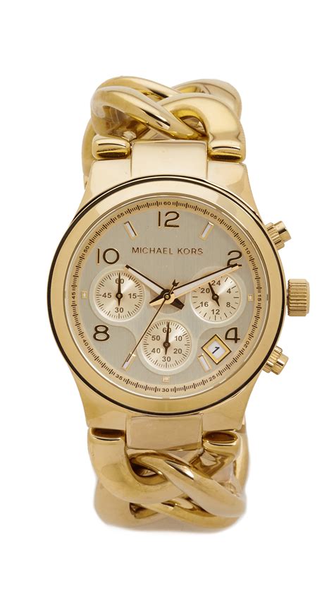 Michael Kors Women's Runway Twist Gold